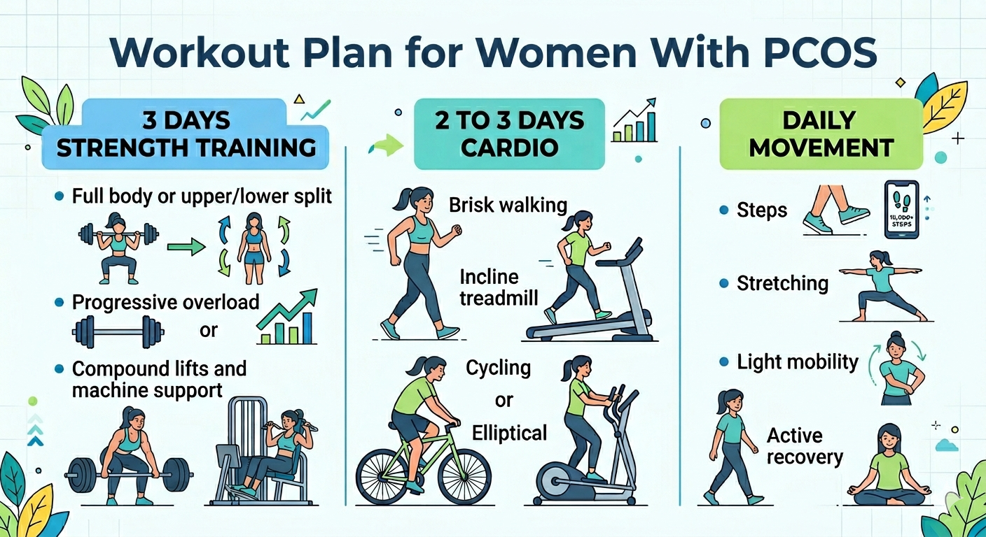 Best Workout Plan for Women With PCOS
